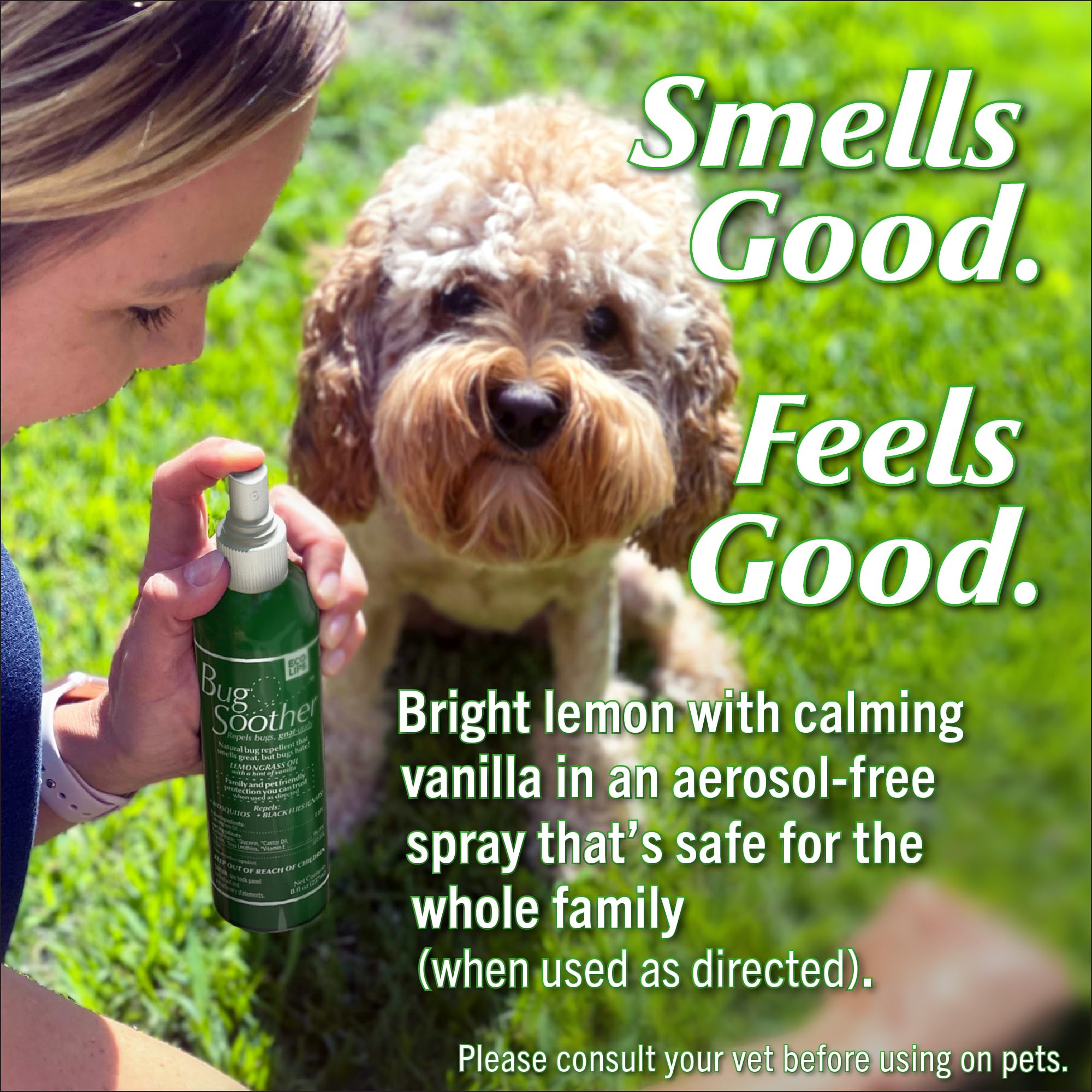 Bug Soother made in USA with satisfaction guarantee