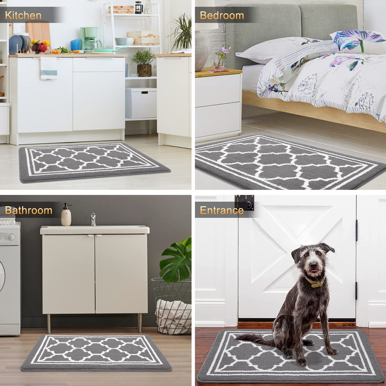Buganda front door mat greets guests and traps dirt at the threshold.