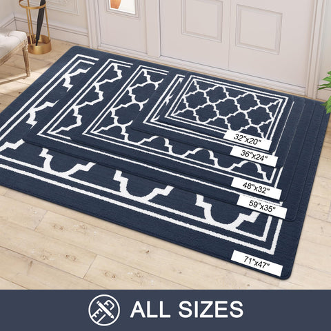 Buganda entryway mat is versatile for front doors, stairs, and high-traffic areas