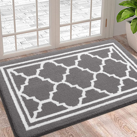 Buganda Indoor Door Mat captures dirt and moisture at the entryway.