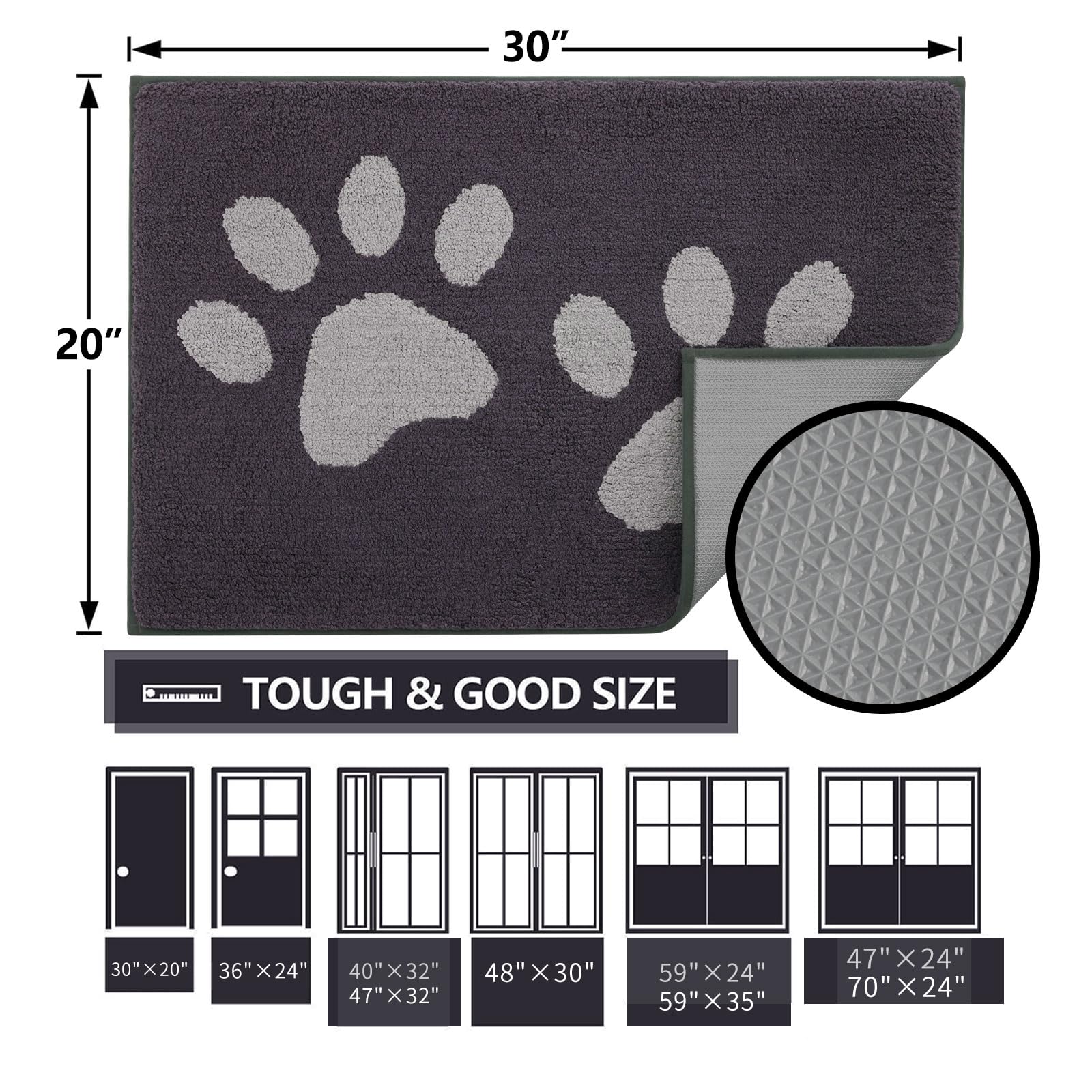 Buganda indoor-outdoor use offers versatile placement inside entryways or crates