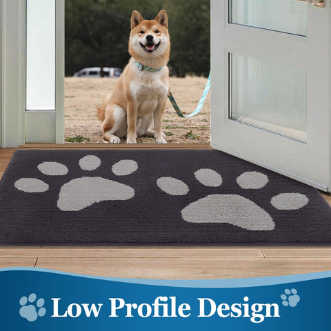 Buganda machine-washable mat for easy cleaning and quick reuse