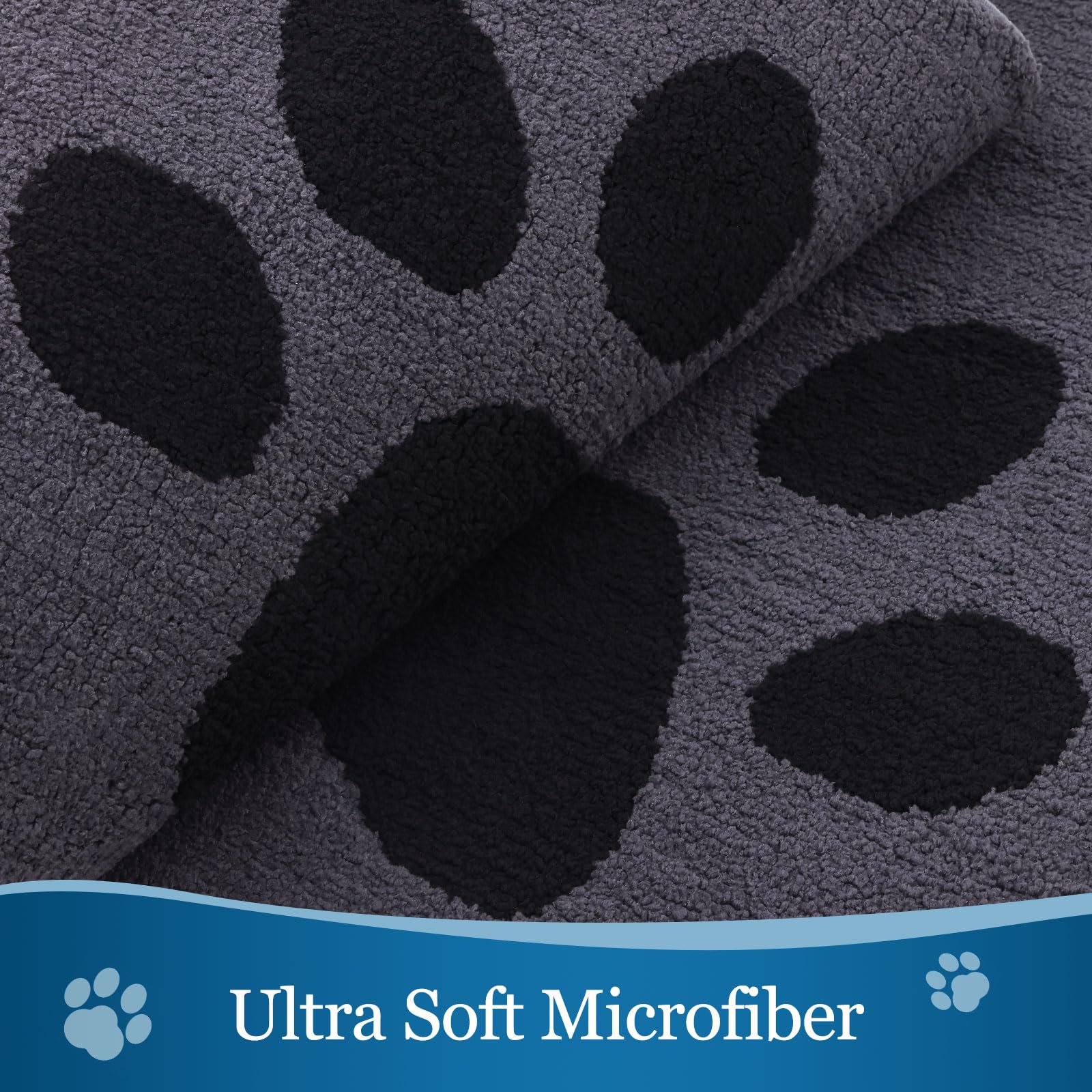 Buganda non-slip back mat stays in place on clean floors