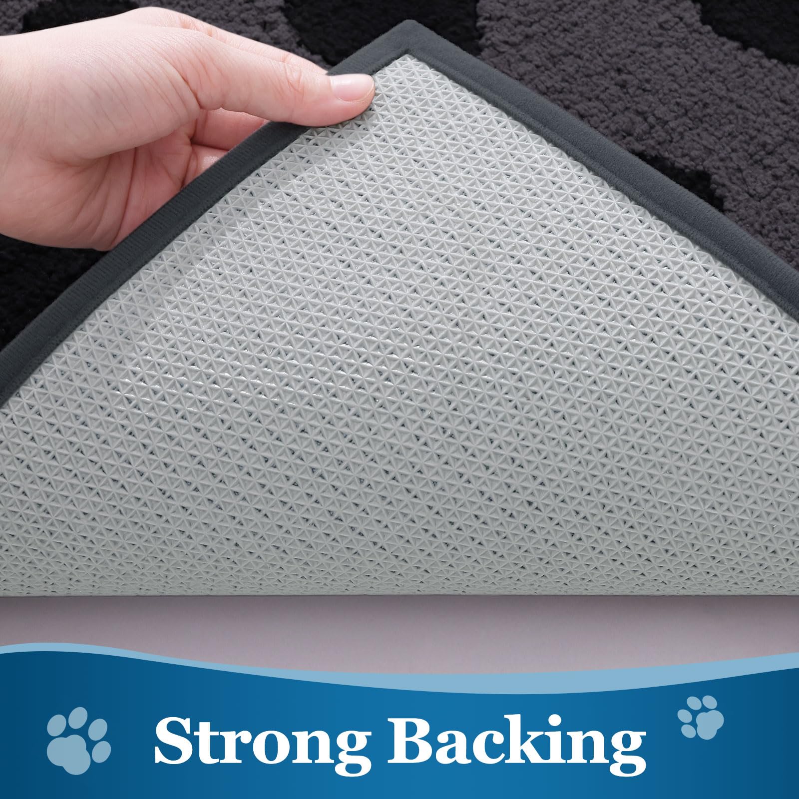 Buganda washable dog doormat ready for quick cleaning after messes