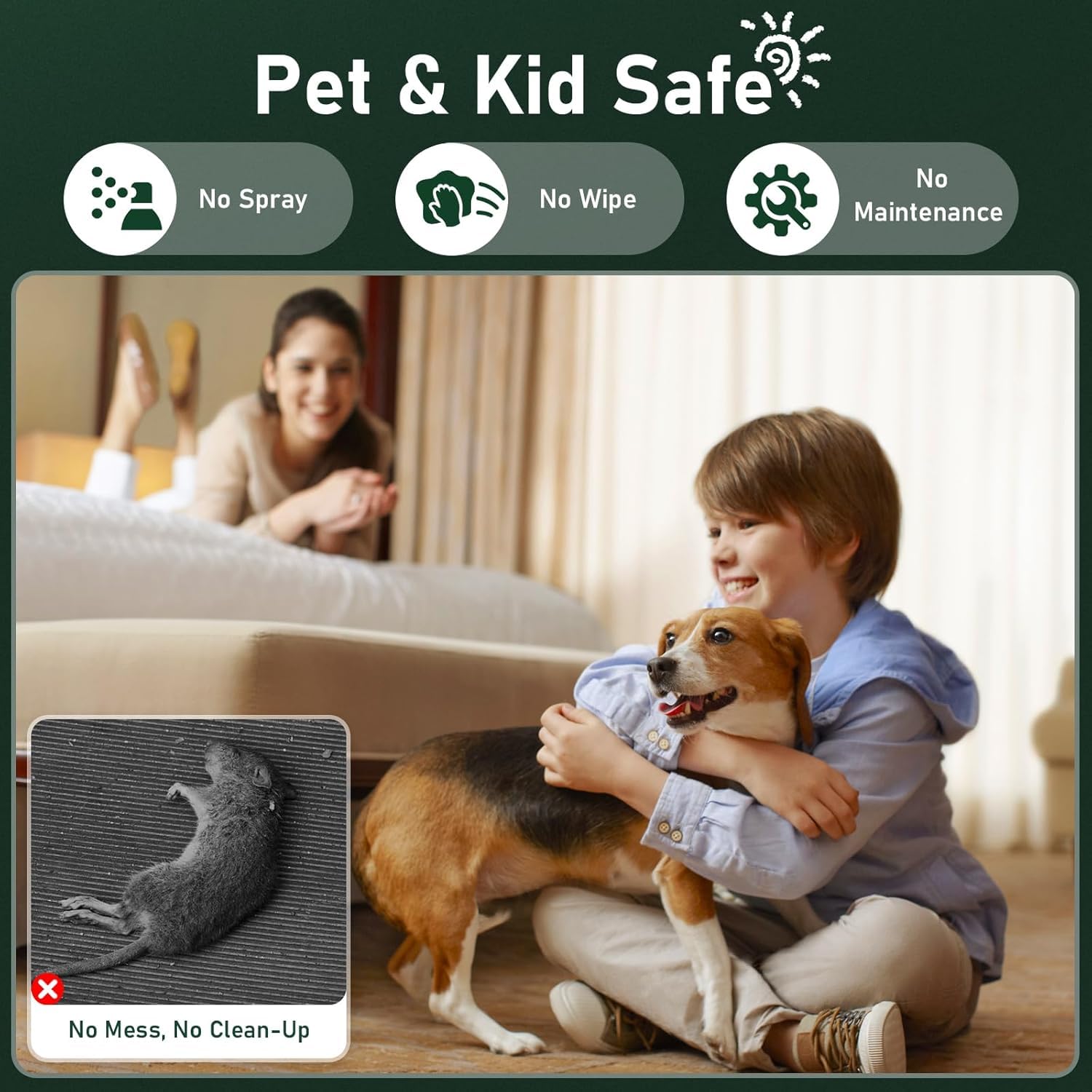 BUGAZOOM safe for pets and gardens when used as directed.