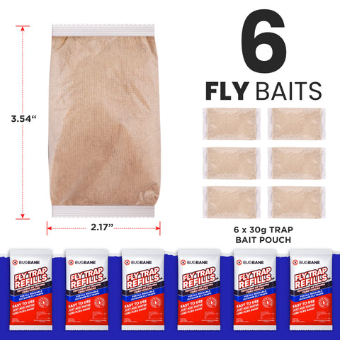 Safe, non-toxic bait suitable for homes with kids and pets.