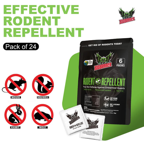 BugBarrier natural ingredients pouch communicates eco-friendly pest deterrence.