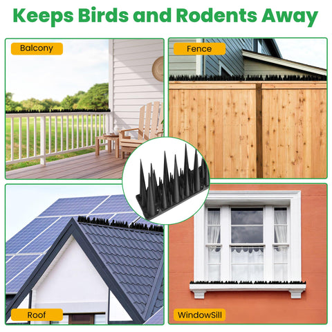 BUGGOFF easy install on roofs and walls enhances deterrence.
