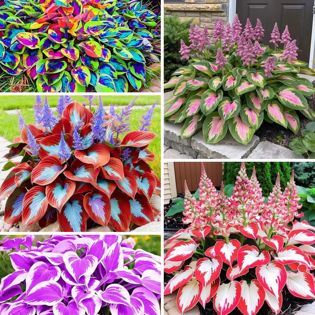 BuggyBeds shade garden setup with dwarf hosta seeds offers compact ground cover.