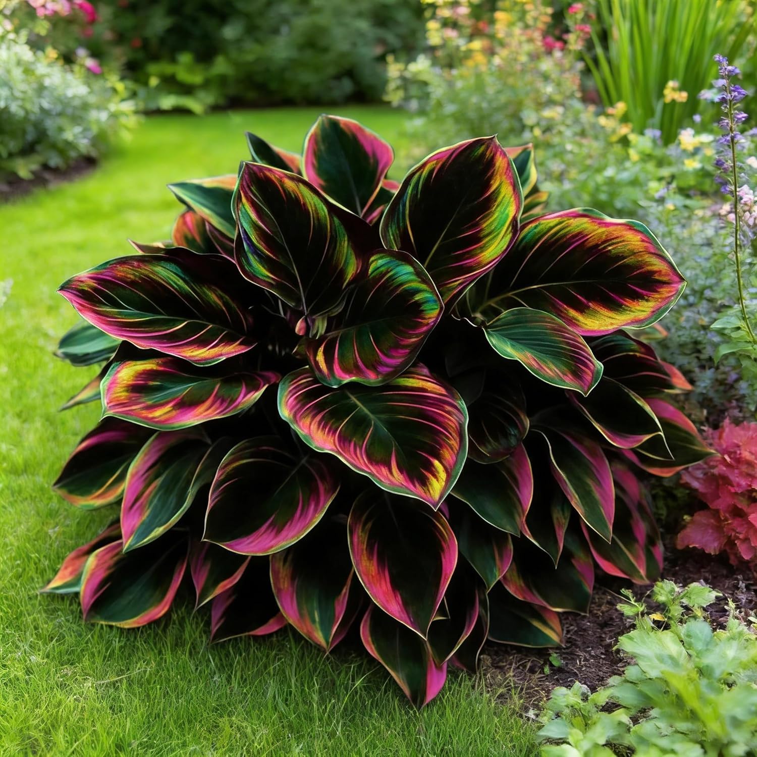 BuggyBeds hosta seeds non-GMO pack for shade gardens.