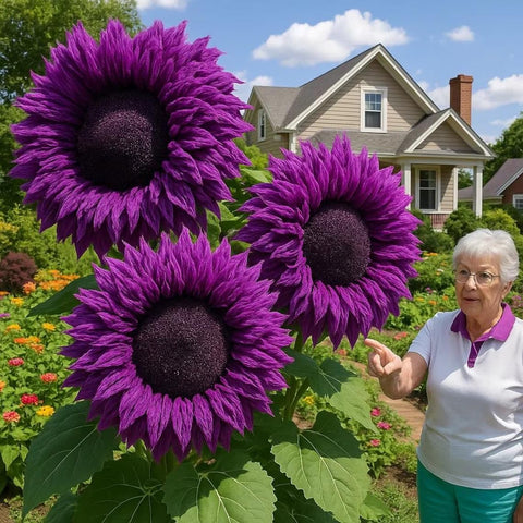 BuggyBeds pollinator-friendly sunflowers attract bees and butterflies to your backyard.