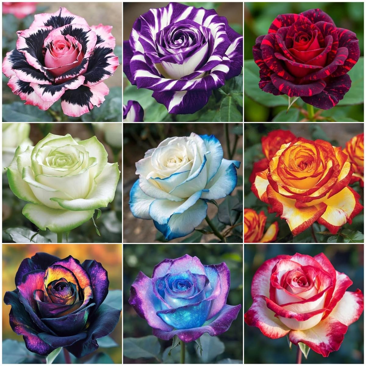 BuggyBeds rose seeds mixed colors create a vibrant garden display.