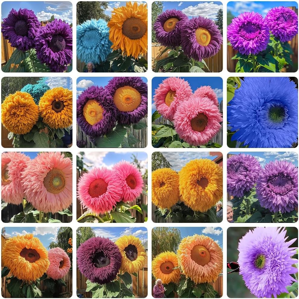 BuggyBeds Teddy Bear sunflower seeds packet for easy planting