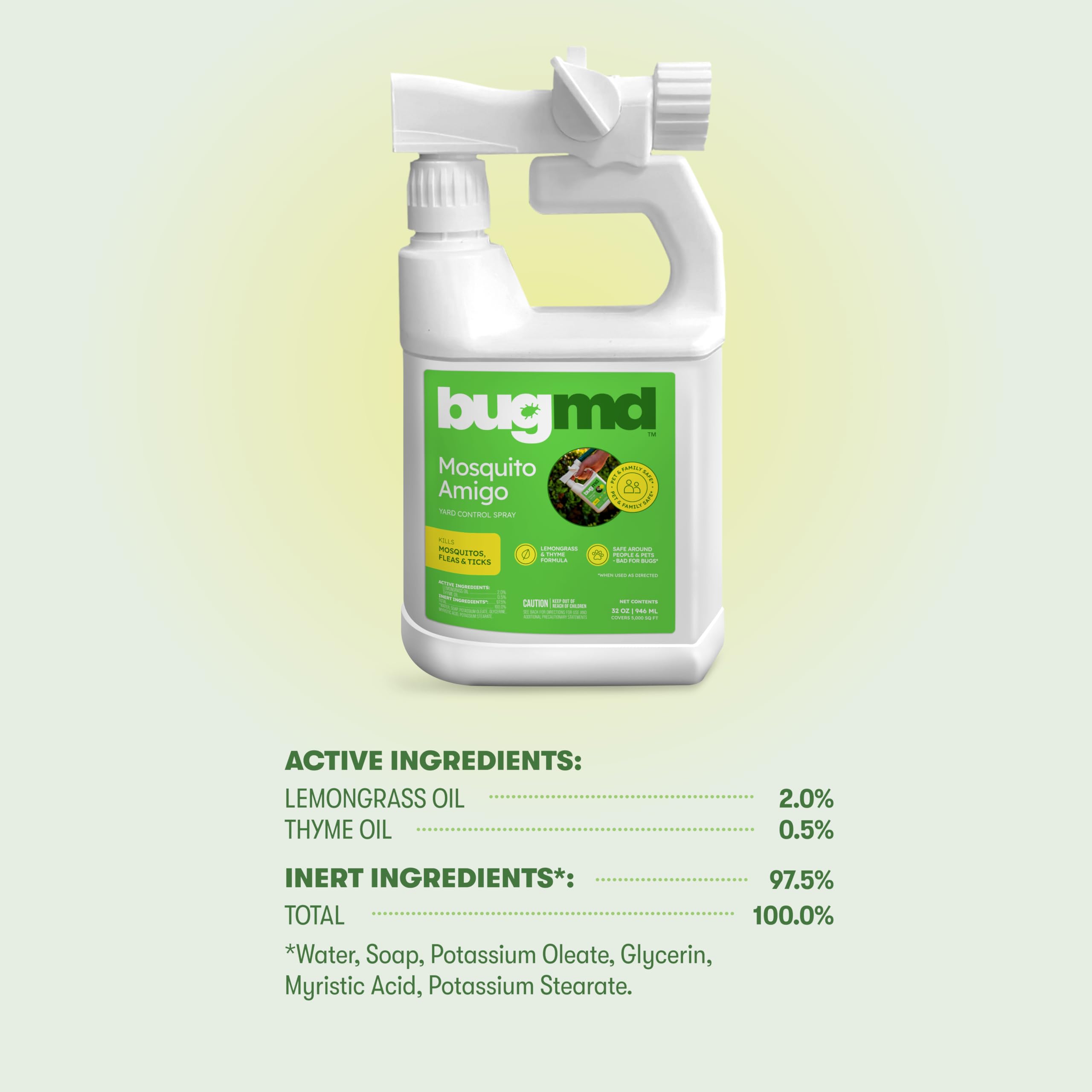 BugMD fast-acting spray providing quick knockdown across spaces
