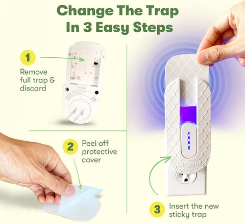 Refill disposal is quick and clean after use