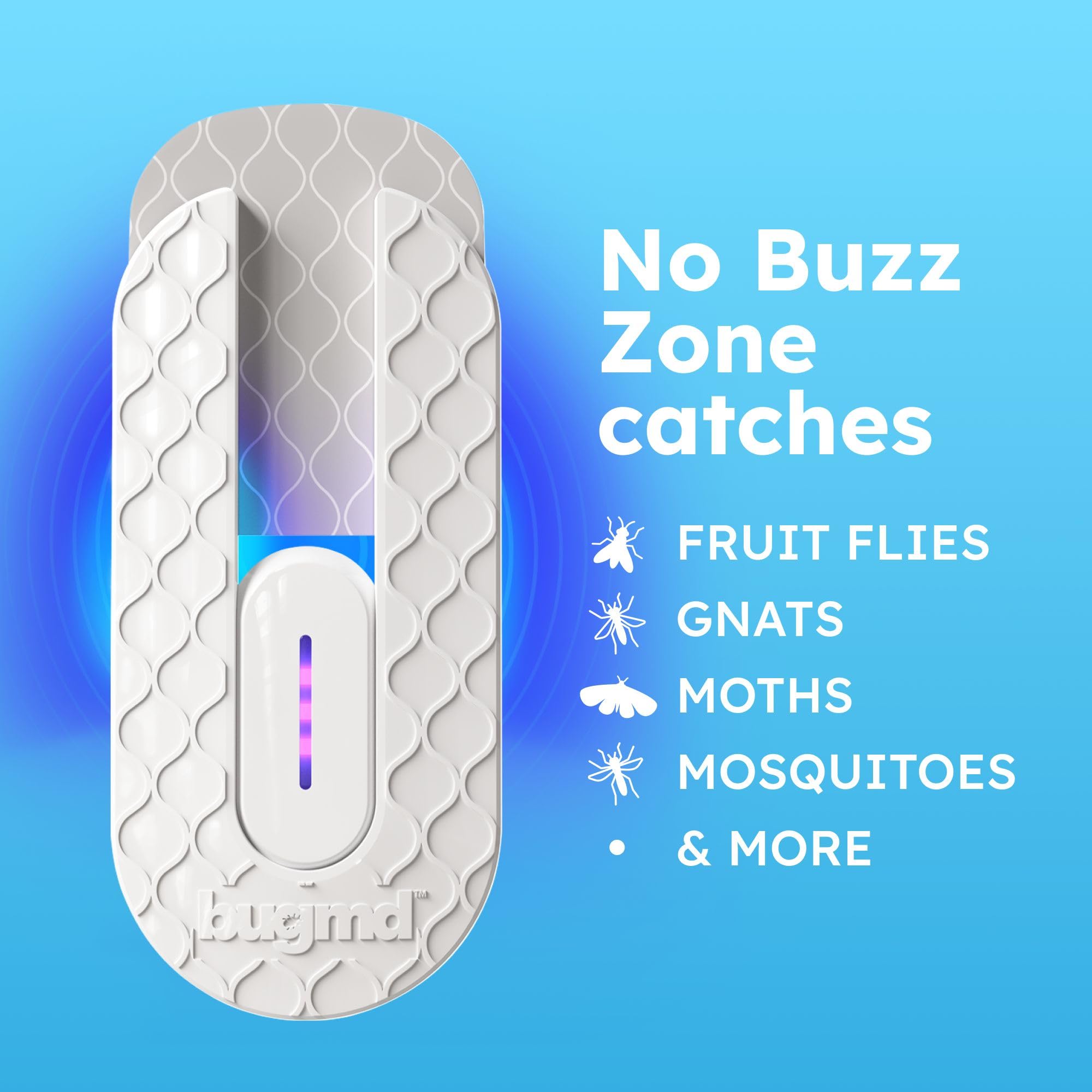 BugMD No Buzz Zone discreet design blends into living spaces