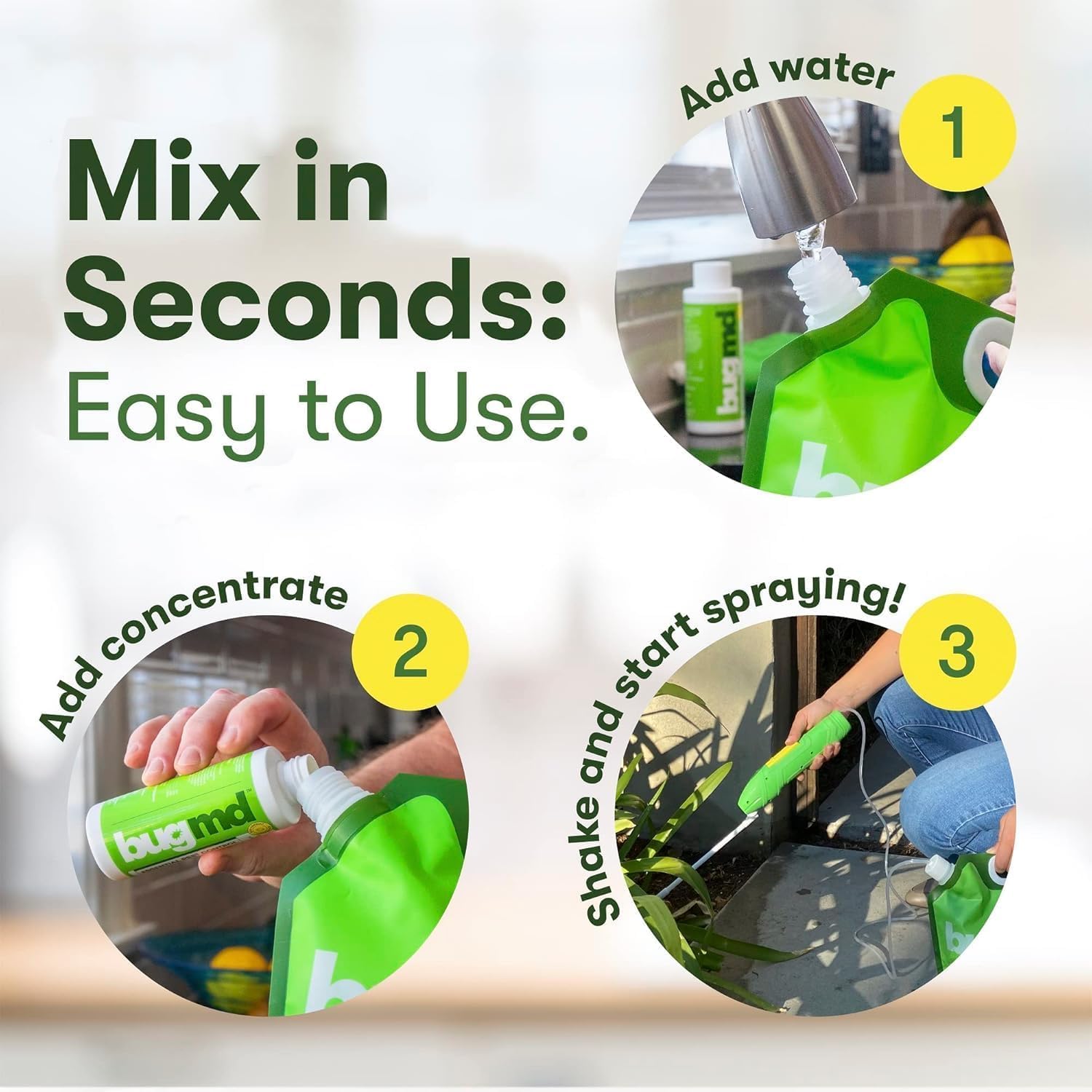 BugMD Pest Blaster Kit plant powered formula safe for wood fabric and carpets.