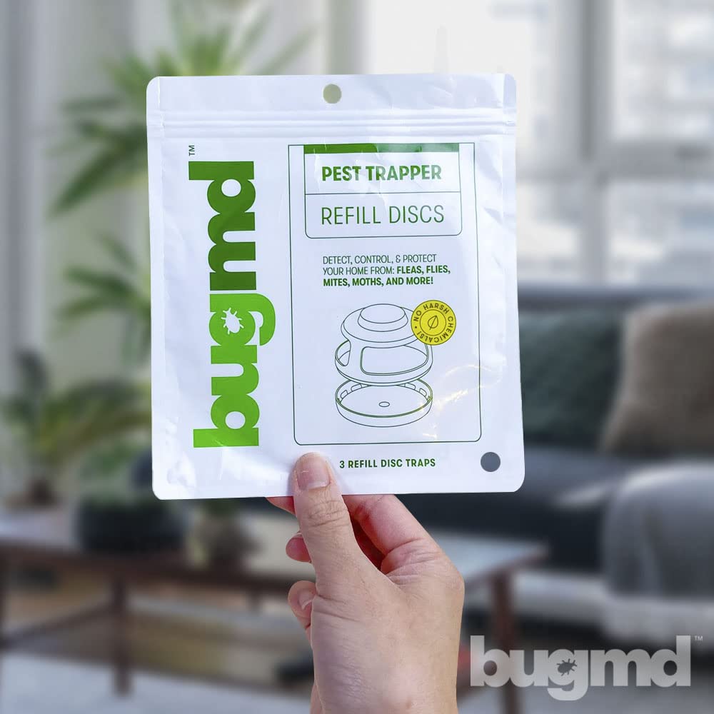 BugMD pest trap dome assembly; ready to catch more bugs with strong adhesive.