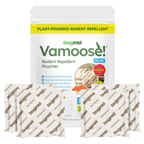 BugMD Vamoose pantry pouch shields food storage from pests safely.