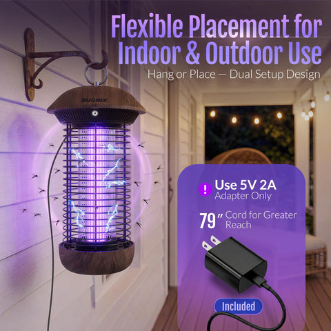BUGNIX-hanging-ring-2m-cord mounted setup offers versatile placement.