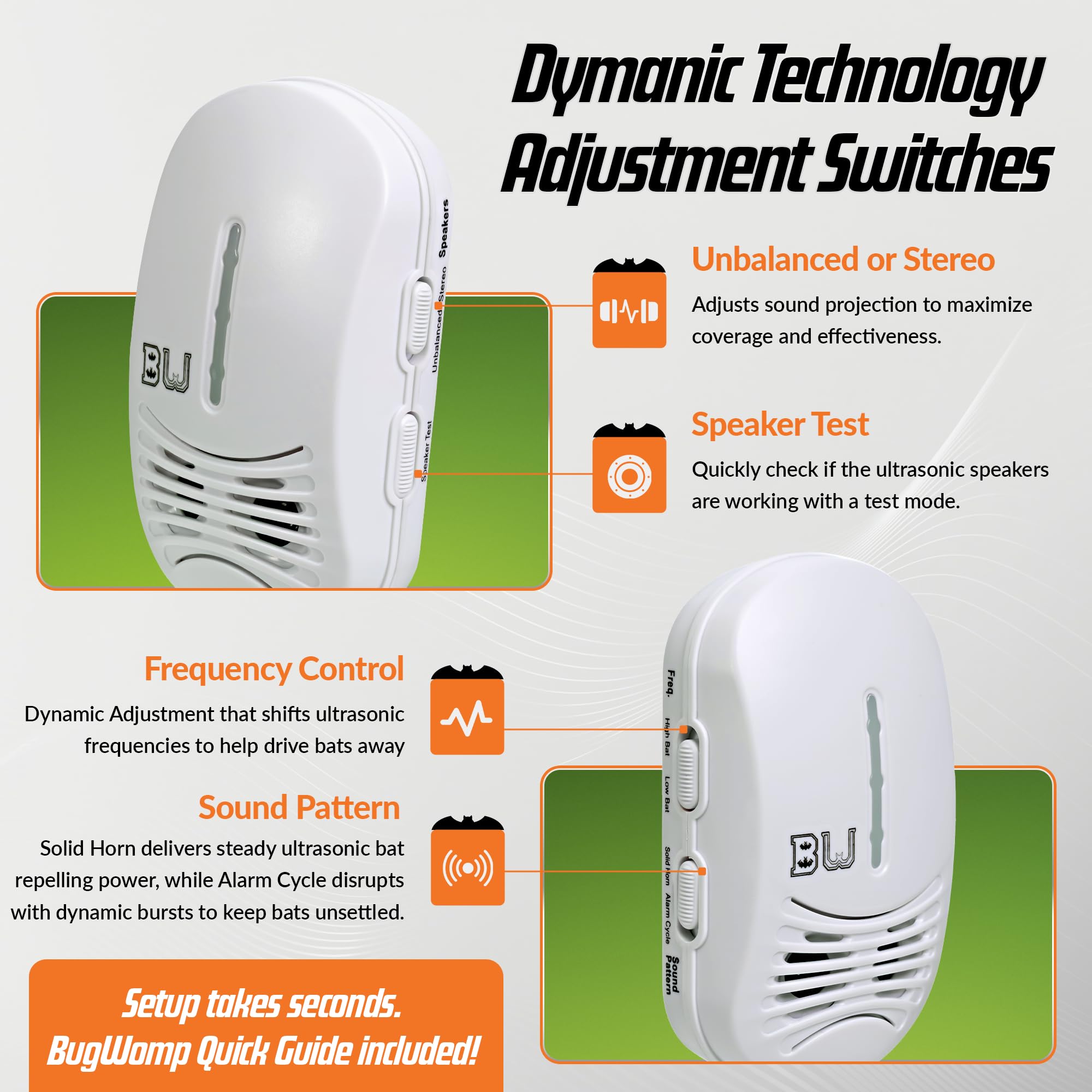 BugWomp BEU-W up to 7000 sq ft coverage for open spaces