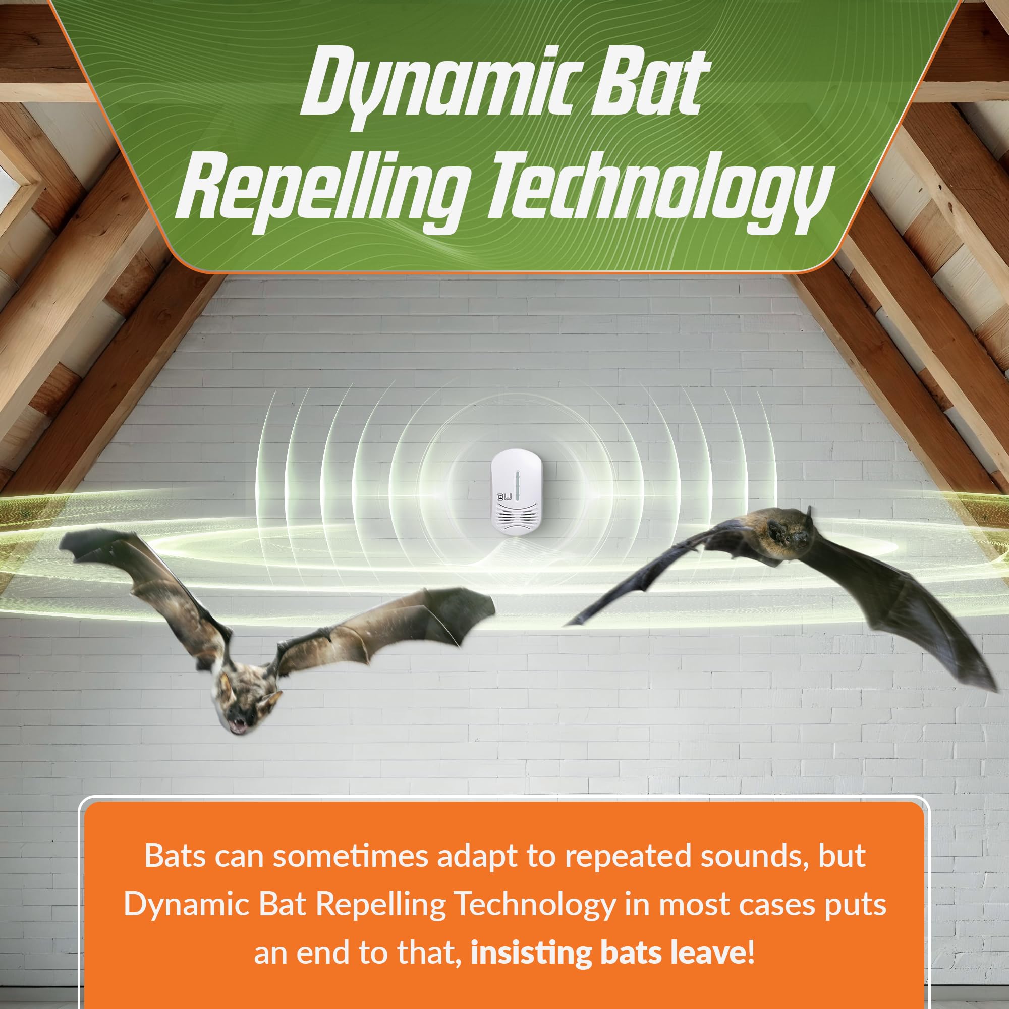 BugWomp BEU-W electromagnetic-repelling enables wall-to-wall protection via home wiring
