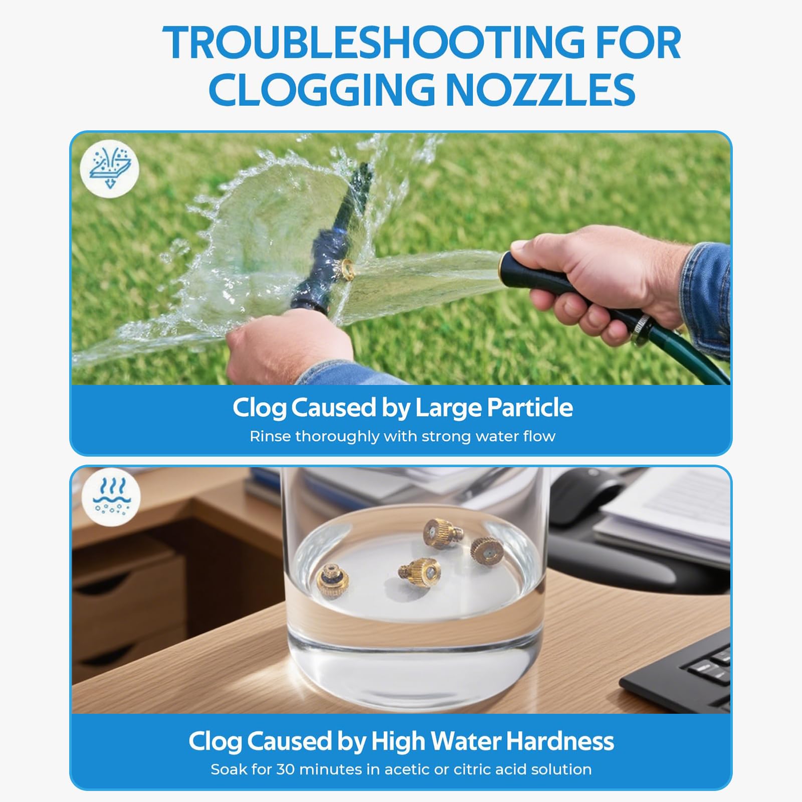 BUHBIMK easy-install misting system ready for setup