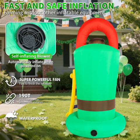 Buheco outdoor yard decor setup accessories support stable, easy installation.