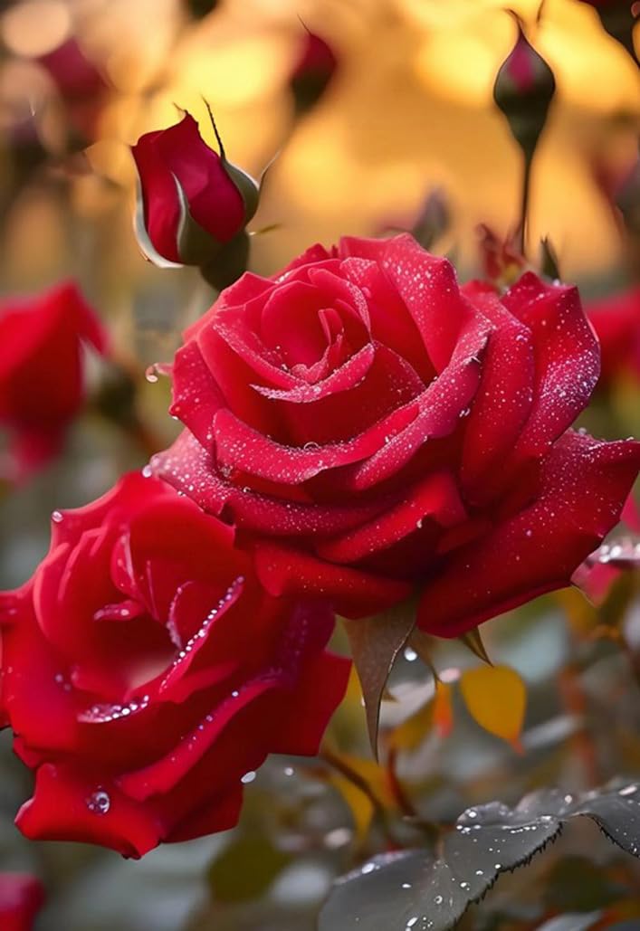 Bulborium rose seeds 100pcs pack, seed-pack shot, ideal for home planting of fragrant roses.