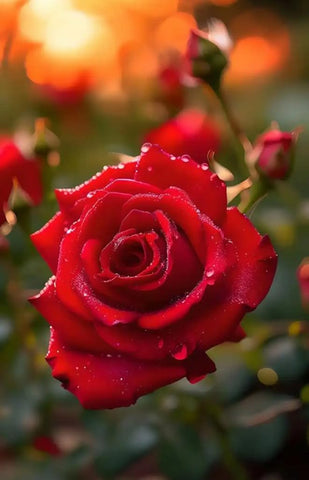 Bulborium rose seeds germination setup, supports easy sprouting with warm indirect light.