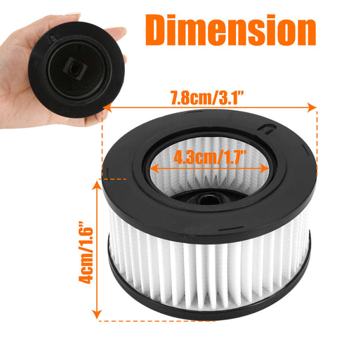 BuleVina air filter for Stihl MS251, three-pack shows premium pleated media.