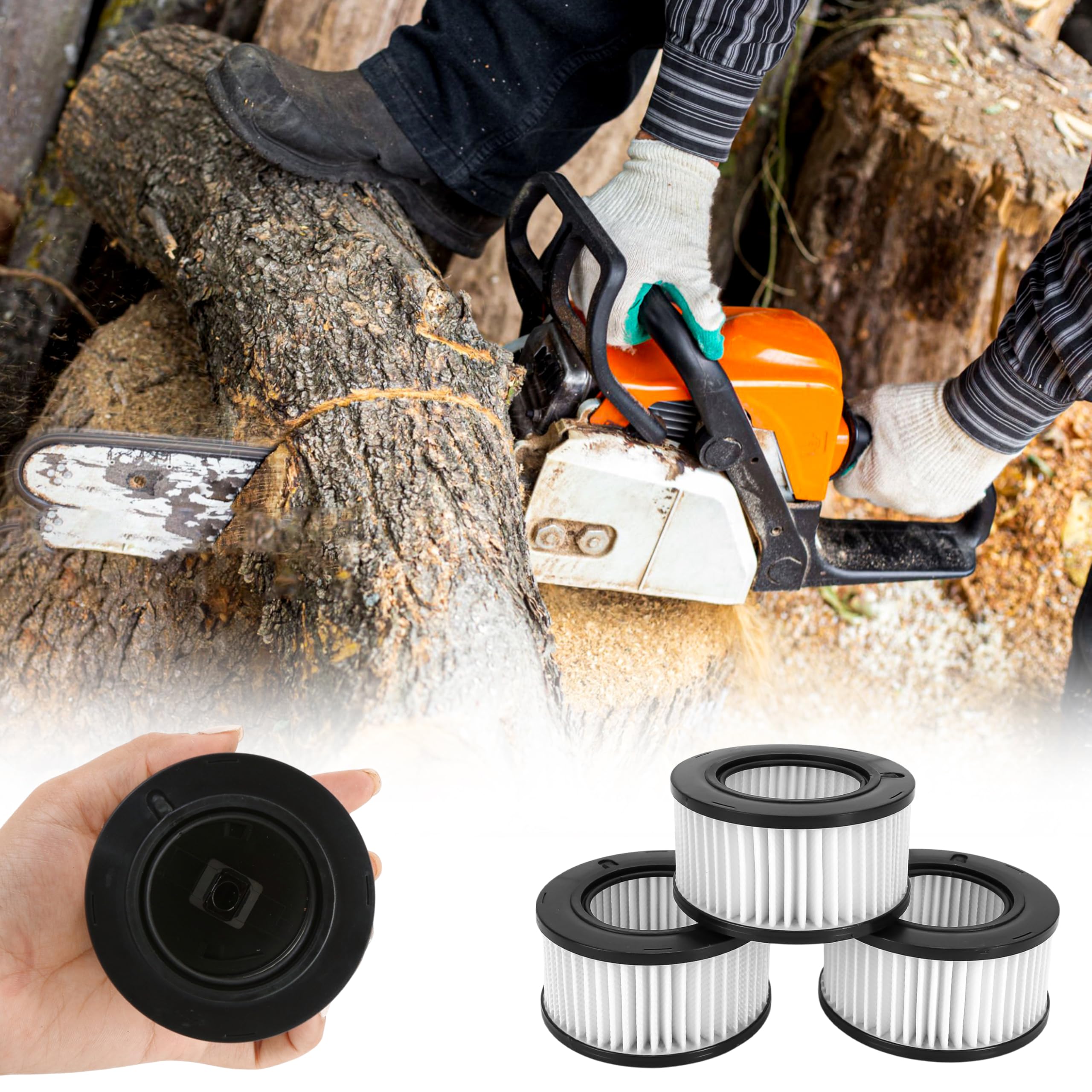 BuleVina air filter for Stihl MS311, user-friendly installation.