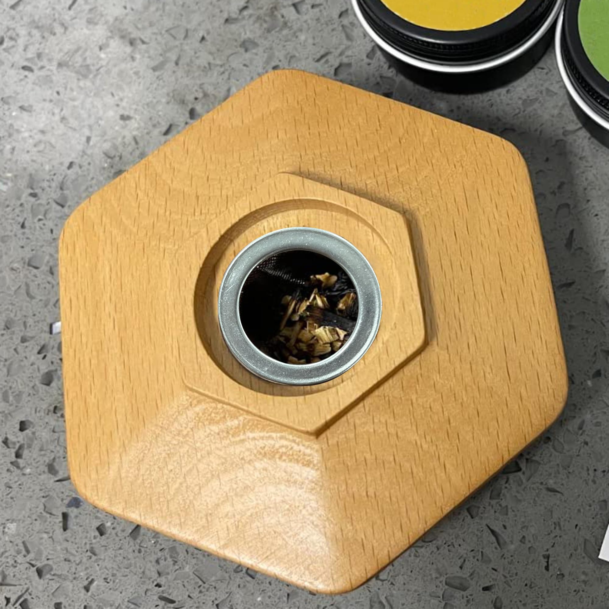 BuleVina bourbon and whiskey screen use with a reusable filter set.