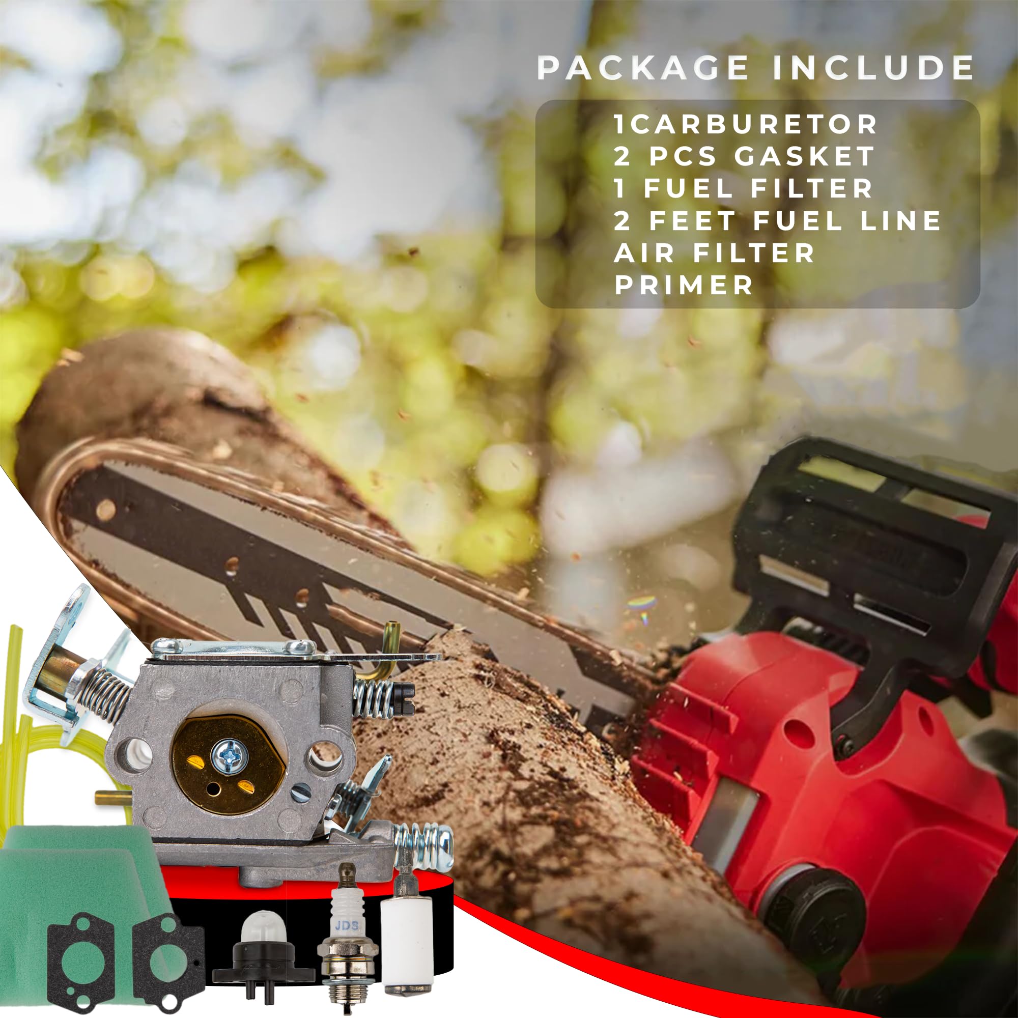 BuleVina packaging includes all parts in a single box.