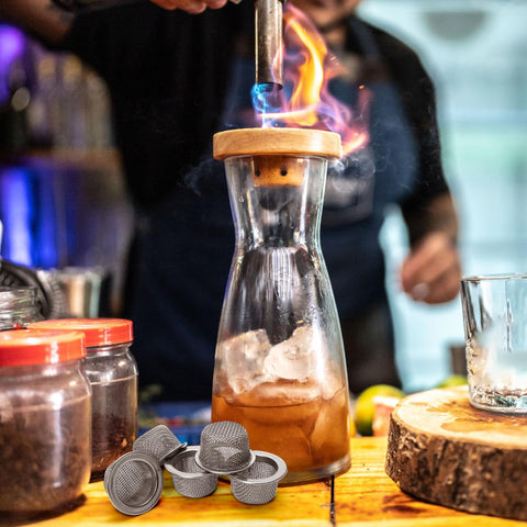 BuleVina eco-friendly, reusable cocktail screens reduce waste while preserving flavor.