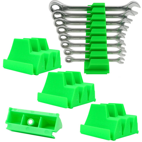 BuleVina magnetic wrench organizer in main view holding wrenches securely.