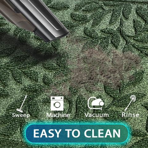 Bulijojo entryway mat showing easy-clean surface for quick maintenance