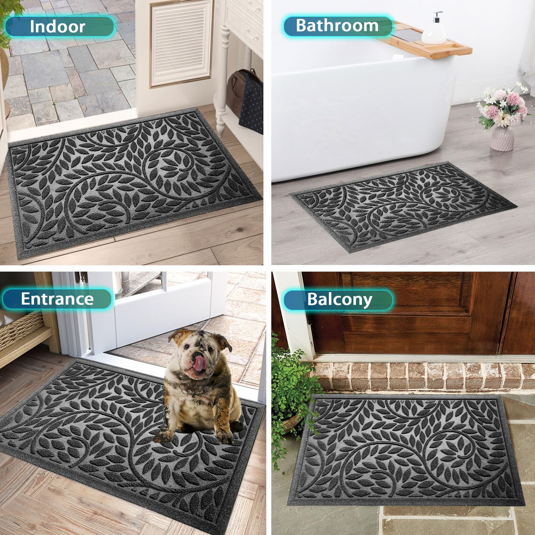 Ideal for busy entrances, helping maintain clean indoor floors.