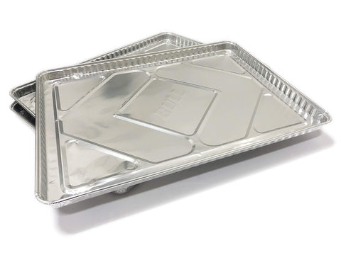 Bull Outdoor grease tray liner 12-pack for 38-inch grills enables quick cleanup.