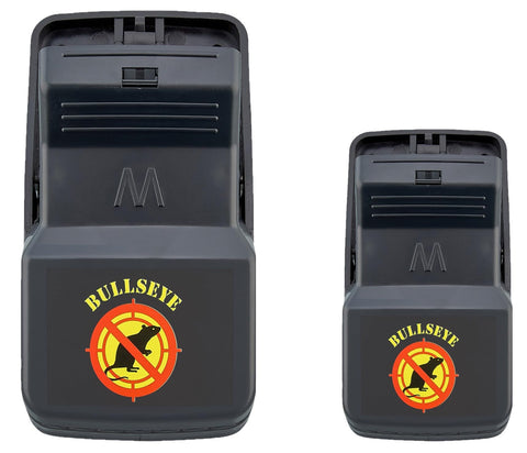 Bullseye trap demonstrated in a versatile indoor or outdoor setting.