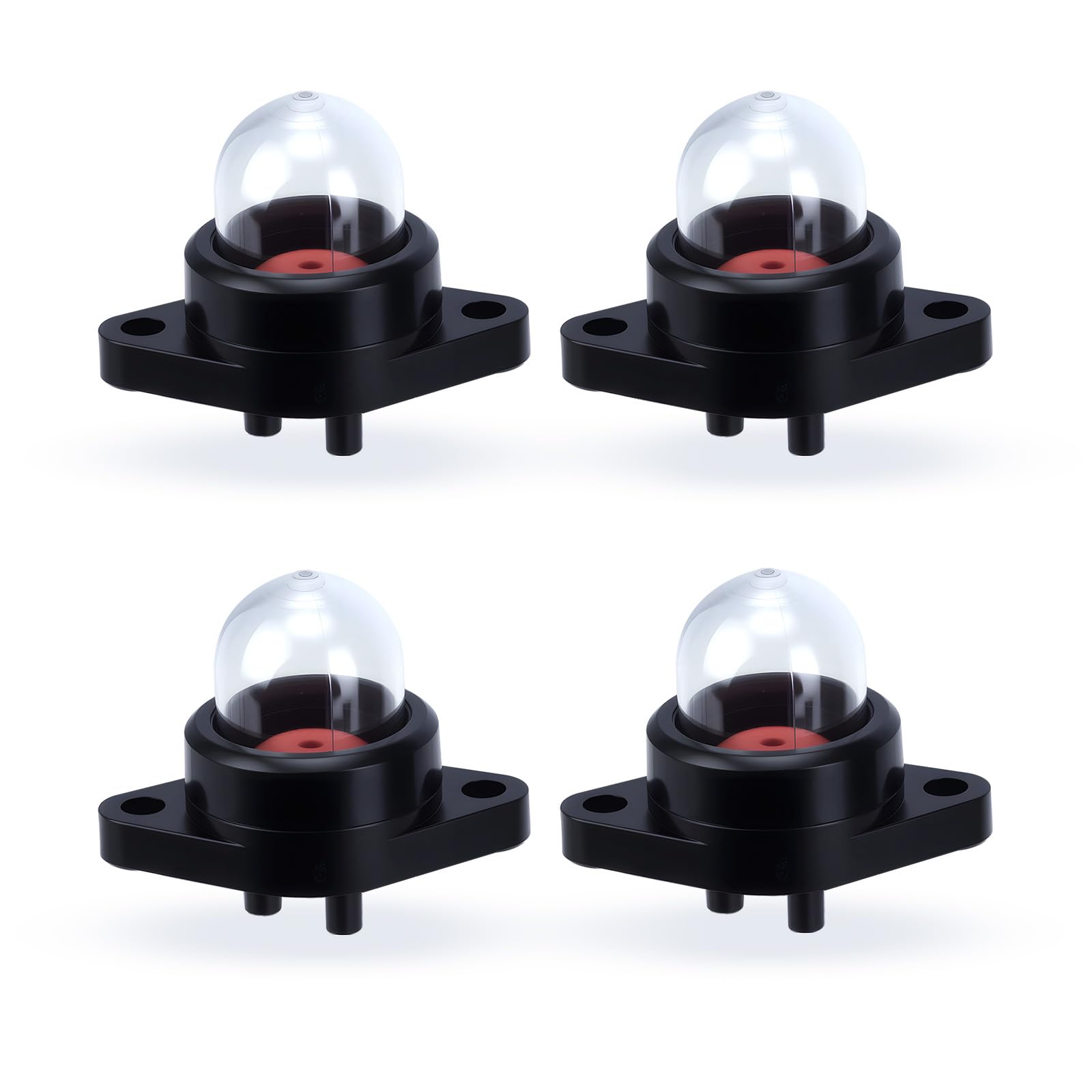 Bullwall 4-pack primer bulbs for easy replacement and smoother engine starts.