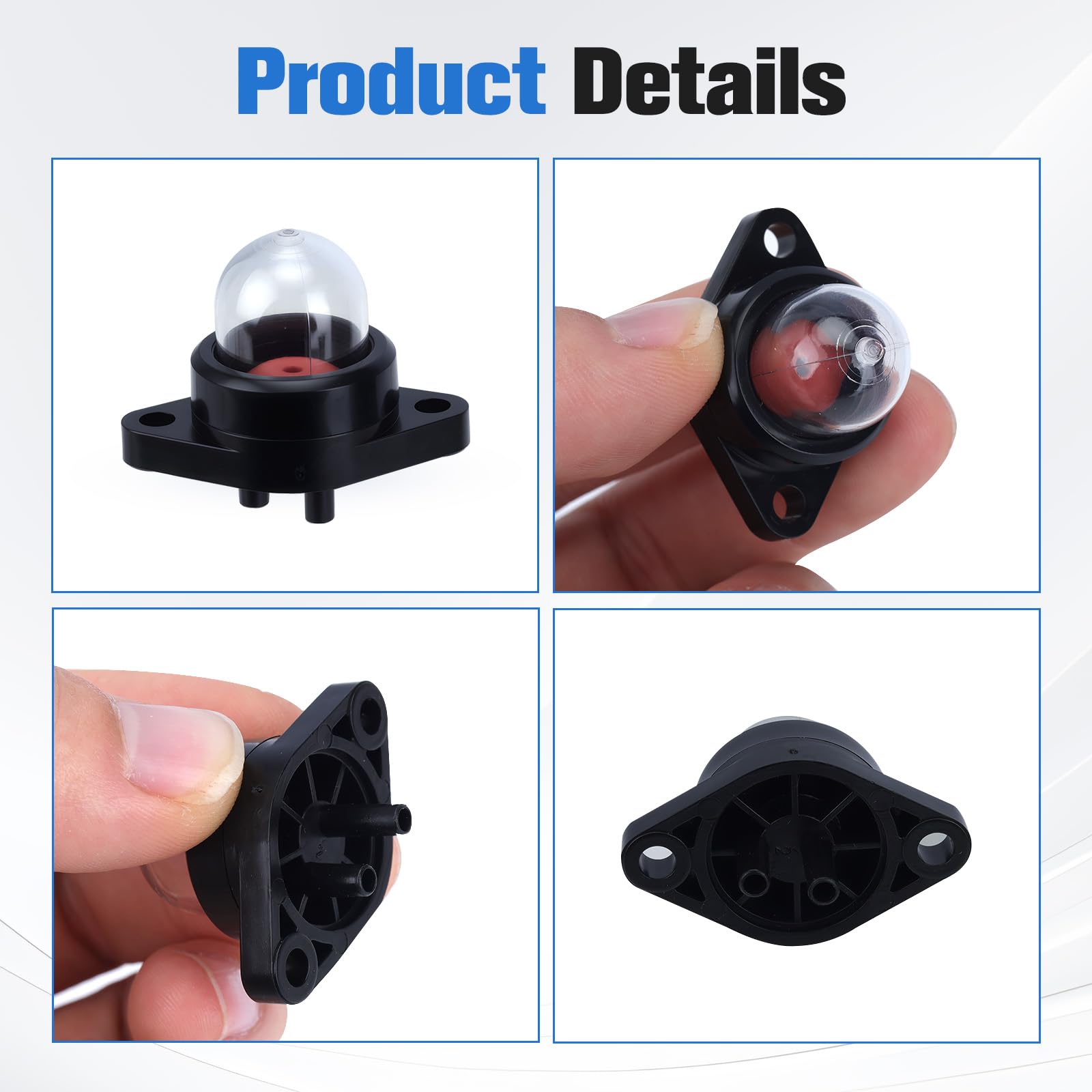 Bullwall 530071835 primer bulb compatible with Craftsman chainsaws.