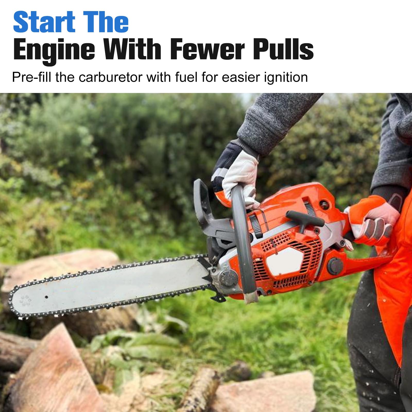 Bullwall compatibility guide showing Echo, Husqvarna, Poulan models.