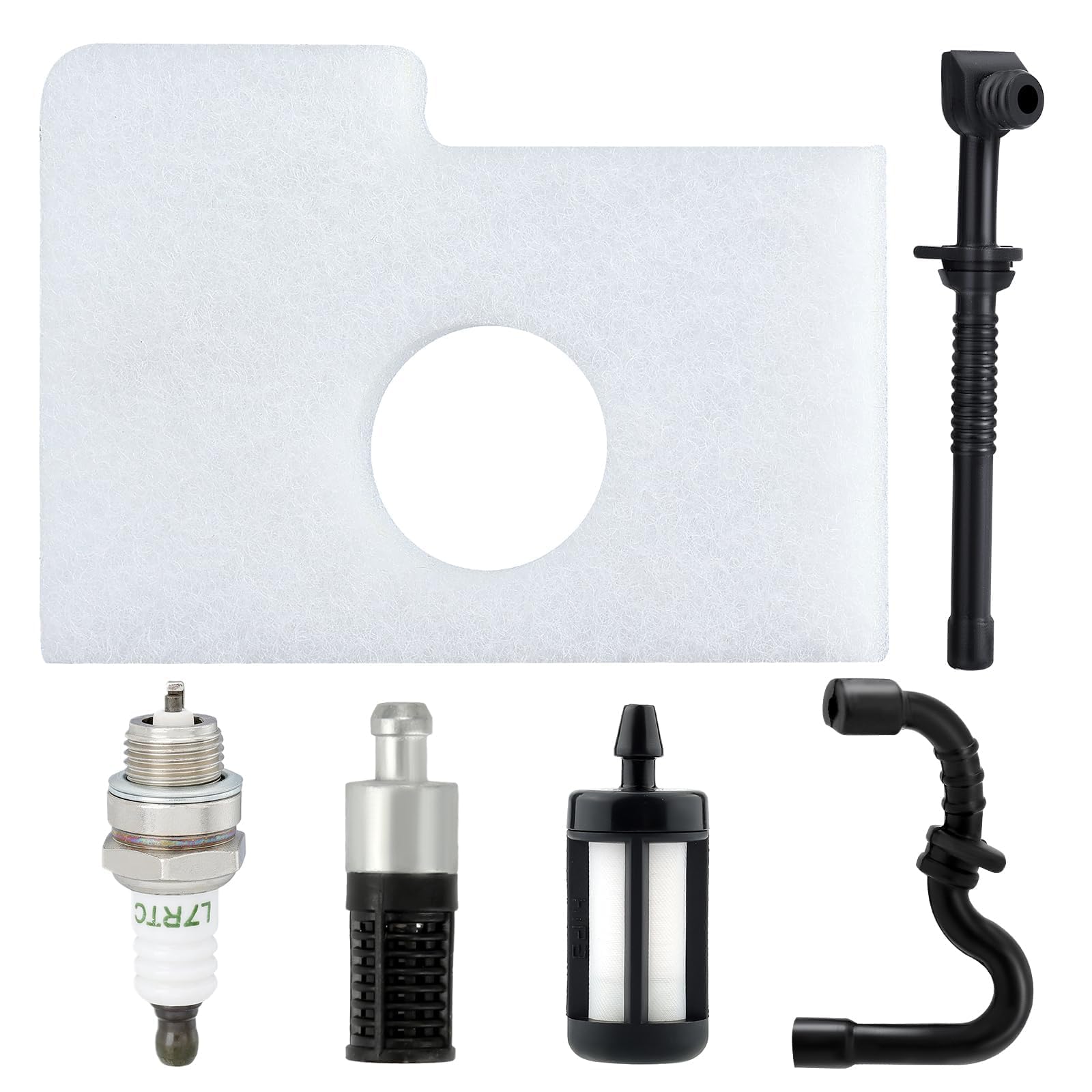 Bullwall MS170/MS180 air filter improves airflow for smoother starts.