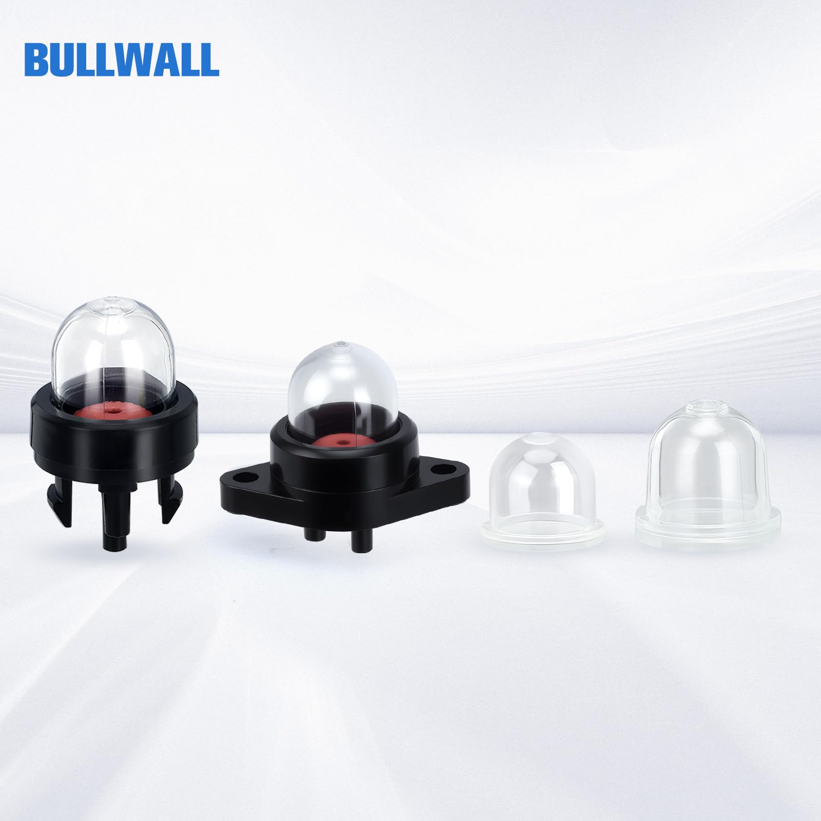 Bullwall primer bulbs feature durable design for reliable priming.