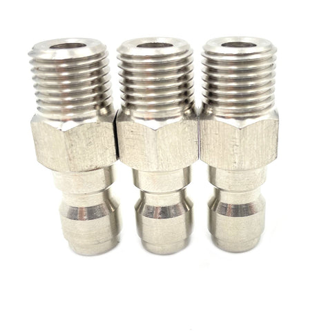 Bumugufu 1/4 inch male NPT fitting for versatile equipment compatibility.