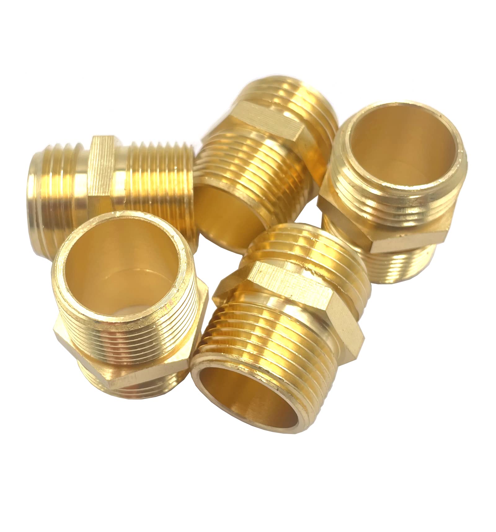 Bumugufu easy install brass fittings simplify hose connections