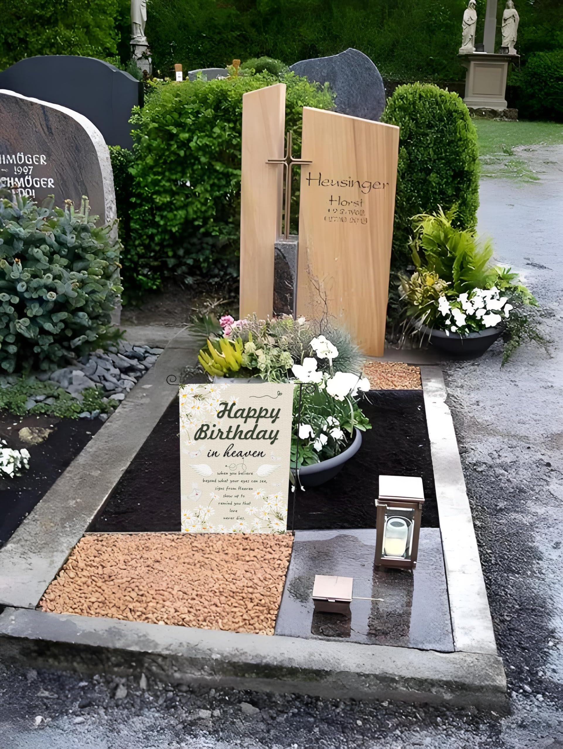 bunldapoog Outdoor memorial flag designed for easy installation and lasting display.