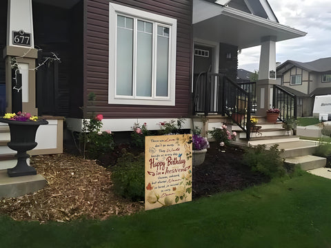 Bunldapoog remember forever flag supports garden and gravesite displays.
