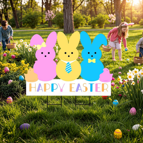 Bunny Chorus Easter gift idea for baby showers and parties.